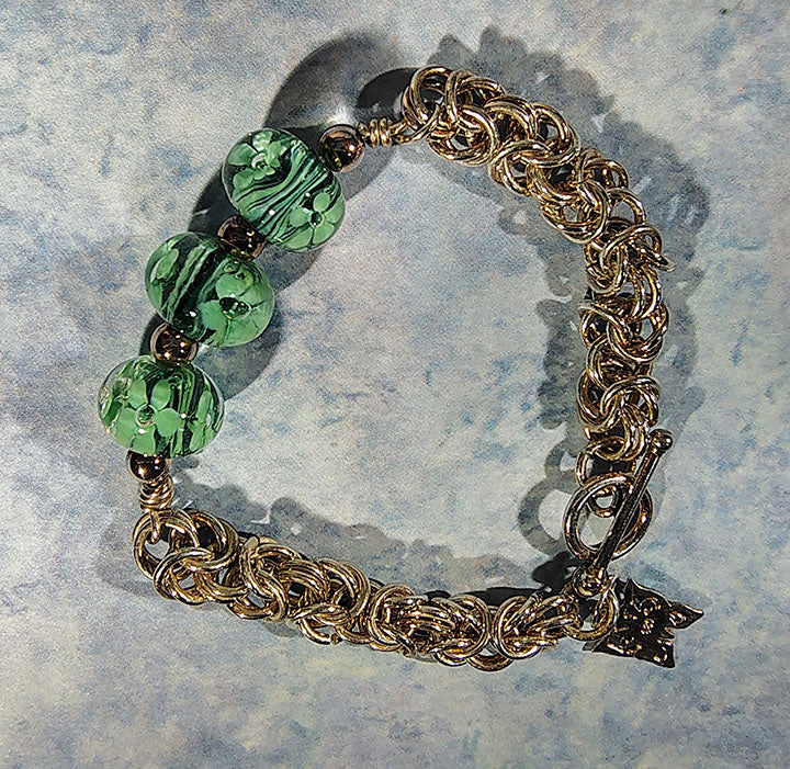 Chainmaile in Green