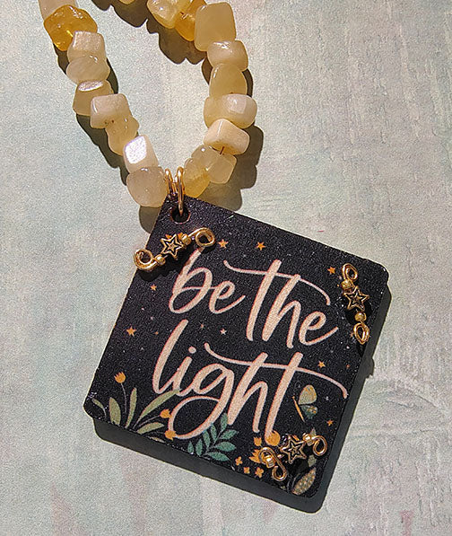 Be the Light Necklace