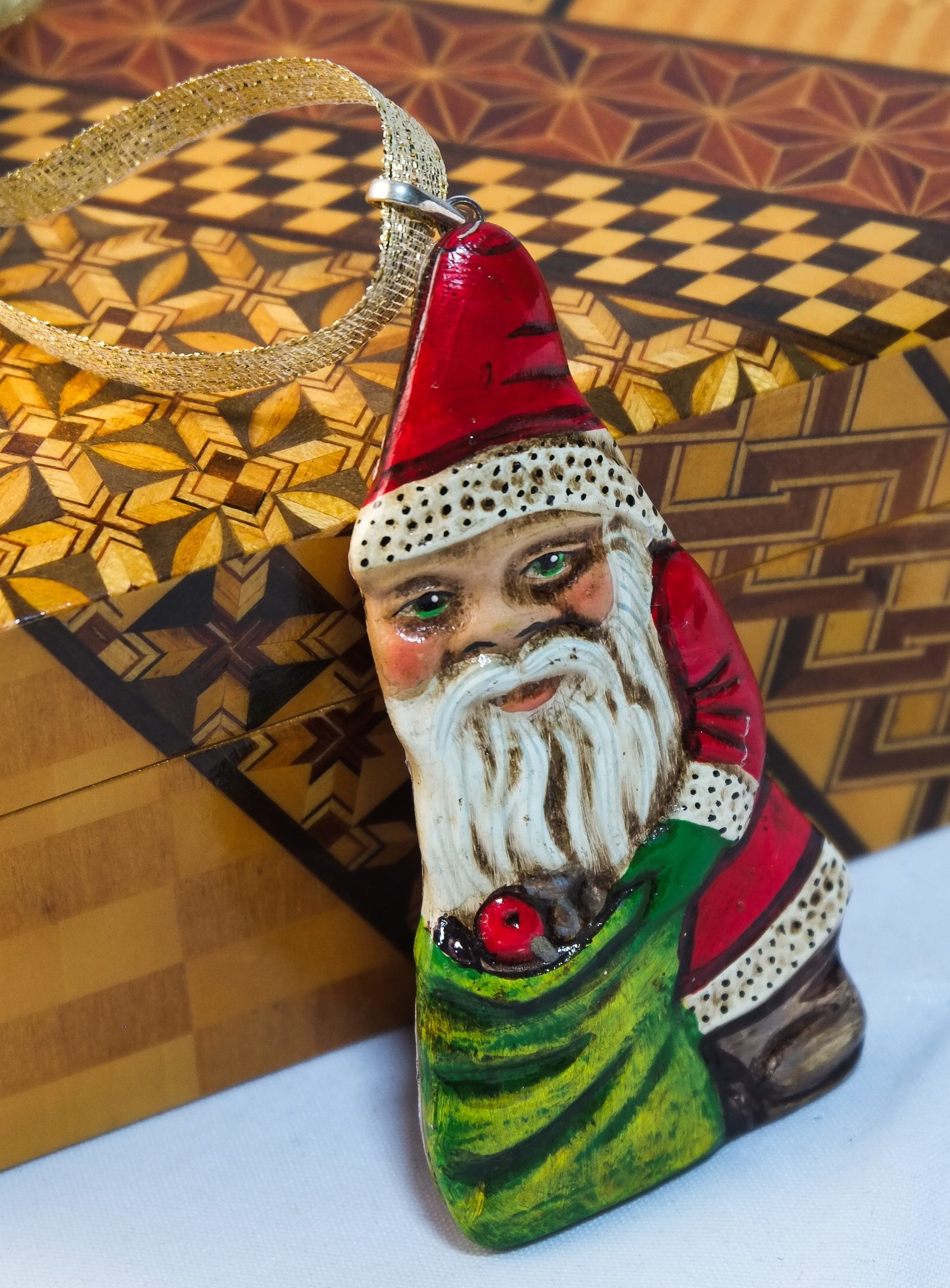 Old Santa Ornament