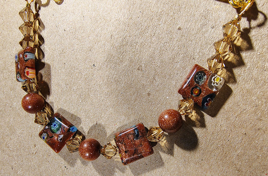 Sparkles with Gold Bracelet