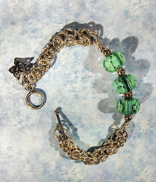 Chainmaile in Green