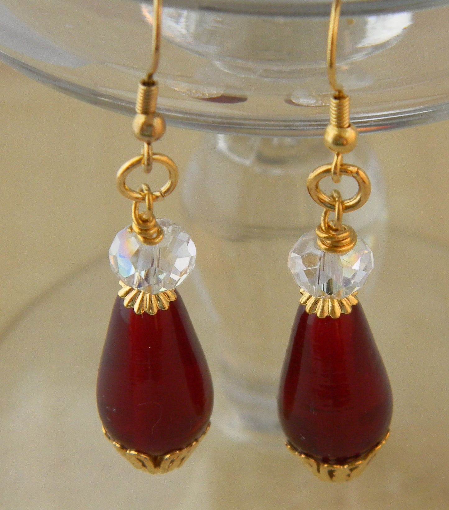 Antique Ruby Earrings
