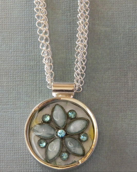 Earring Encapsulated Necklace