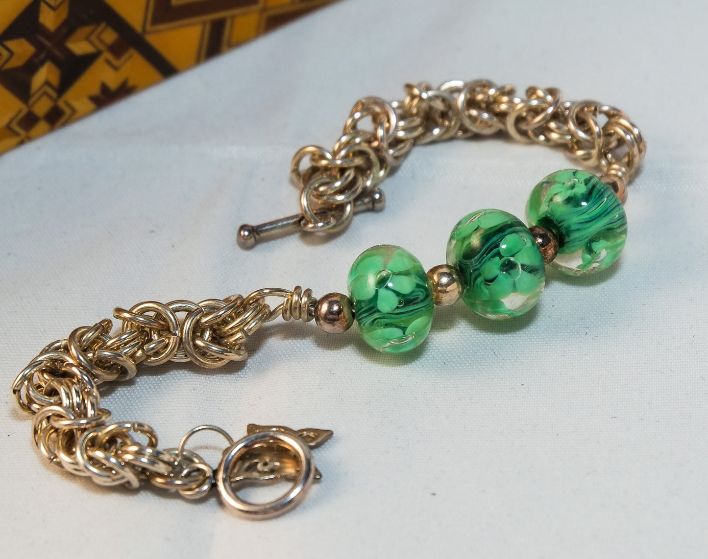 Chainmaile in Green